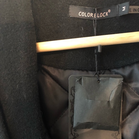 NWT New COLOR BLOCK jacket blazer Pattie Smith M - Picture 5 of 6